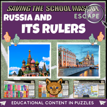 Preview of Russia and its rulers  Escape Room