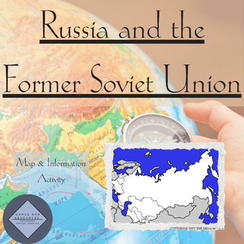 Preview of Russia and the Former Soviet Union Map and Facts Activity | Google Apps