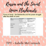 Russia and the Soviet Union Flashcards 1917-1941