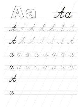 Preview of Russian Alphabet Writing