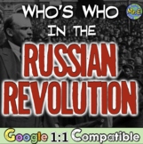 Russian Revolution (Bolshevik Revolution) Activity: Lenin,