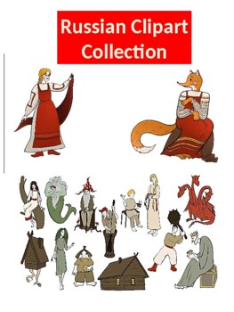 Preview of Russian Mythological Characters Clipart