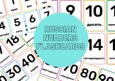 Russian Numbers Flashcards| Русские числительные карточки