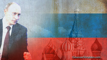 Preview of Russian President Vladimir Putin Presentation Template