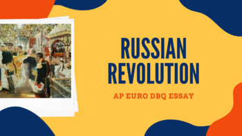 Russian revolution thesis