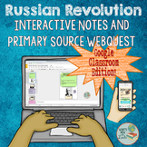 Russian Revolution Google and One Drive Distance Learning 
