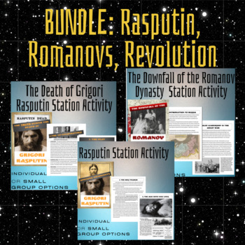 Preview of Russian Revolution: Grigori Rasputin, Nicholas II death of the Romanovs