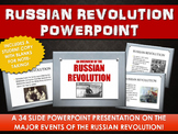 Russian Revolution - PowerPoint with Student Handout (34 Slides!)