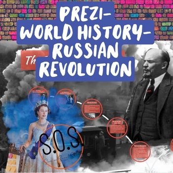 Preview of Russian Revolution Prezi Presentation- World History