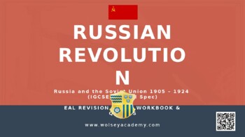 Preview of Russian Revolution Revision Workbook