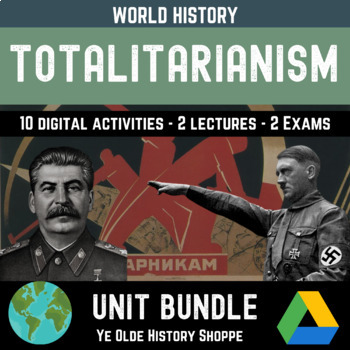 Preview of Russian Revolution & Totalitarianism 4 Week Digital Unit for World History