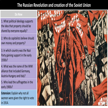 Preview of Russian Revolution USSR (1 Full Lesson!)