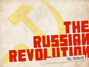 Preview of Russian Revolution Unit