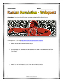 Russian Revolution - Webquest with Key (History.com)