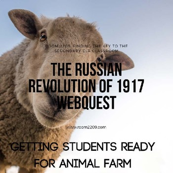 Preview of Russian Revolution of 1917 Webquest: Getting students ready for Animal Farm