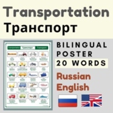 Russian TRANSPORTATION Russian English Транспорт