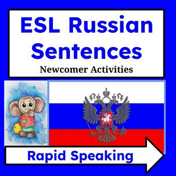 Preview of Russian to English: ESL Newcomer Activities - Russian ESL Rapid Speaking