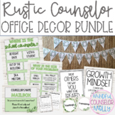 Rustic Farmhouse Counselor Office Decor Bundle