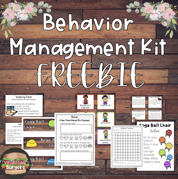 Preview of Rustic Themed Behavior Management Kit FREEBIE!!!