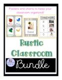 Rustic Wood Classroom Bundle