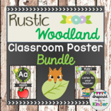 Rustic Woodland Animal Themed Classroom Decor {Bundle}