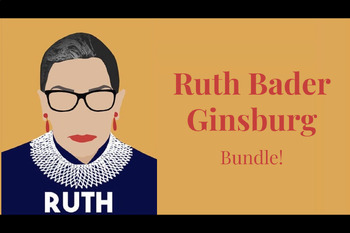 Preview of Ruth Bader Ginsburg Bundle!