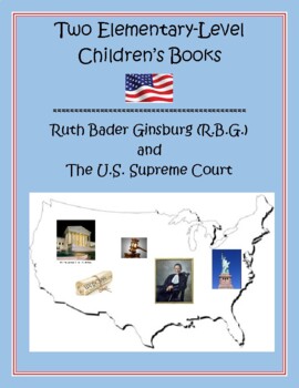 Preview of Ruth Bader Ginsburg (RBG) & The U.S. Supreme Court: A Pair of Children's Books