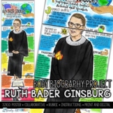 Ruth Bader Ginsburg, Women's History Month, Body Biography