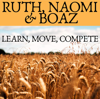 Preview of Ruth, Naomi & Boaz | Fun Sunday School Bible Game for Ruth