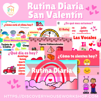Preview of Rutina Diaria San Valentin