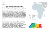 Rwanda Genocide Reading/Assignment & Hotel Rwanda Viewing Guide