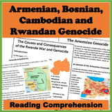 Genocides in Rwanda, Bosnia, Armenia, Cambodia Reading Com