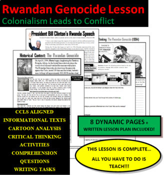 Preview of Rwandan Genocide Lesson