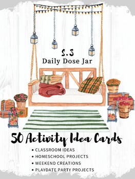 Preview of S.3 50 Daily Dose Activity Idea cards