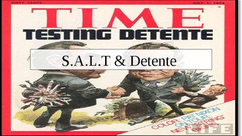 Preview of S.A.L.T & DETENTE: PowerPoint DBQ