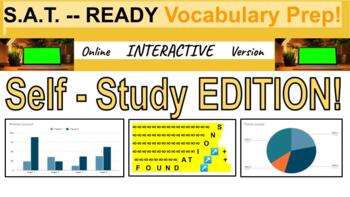 Preview of S.A.T. PREP! Connotative Vocabulary (INTERACTIVE)