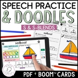 S Articulation Activities Worksheets Boom™ Cards Speech Th