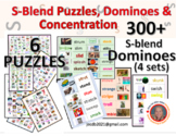 S-Blend Puzzles, Dominoes and Concentration