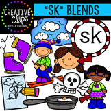 S-Blend Words: SK {Creative Clips Digital Clipart}