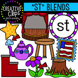 S-Blend Words: ST {Creative Clips Digital Clipart}