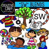 S-Blend Words: SW {Creative Clips Digital Clipart}