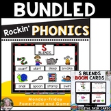 S Blends Phonics BUNDLED with BOOM cards