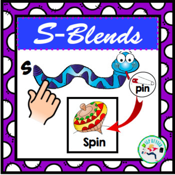 Preview of S-Blends Articulation Words