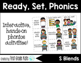 S Blends Interactive Activities (First Grade Phonics)