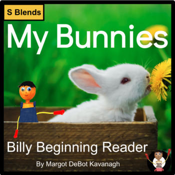 Preview of S Blends Bunnies Story and Writing Activity at Guided Reading Level E