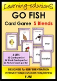 S Blends Card Game - GO FISH - 3 Sets 26 pairs/Set Designe