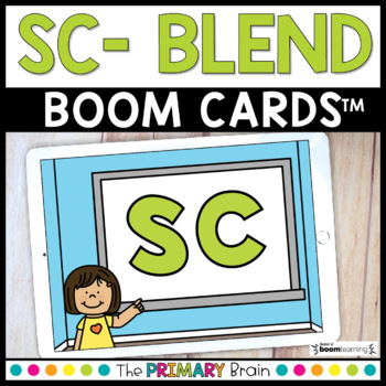 Preview of S Blends Digital Boom Cards™ | SC Beginning Blend