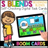 S Blends Digital Task Cards | Boom Cards™ | Distance Learning