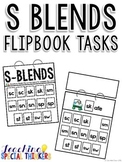 S Blends Flipbook Tasks