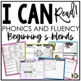 S Blends Fluency Activities and Reading Comprehension | I 